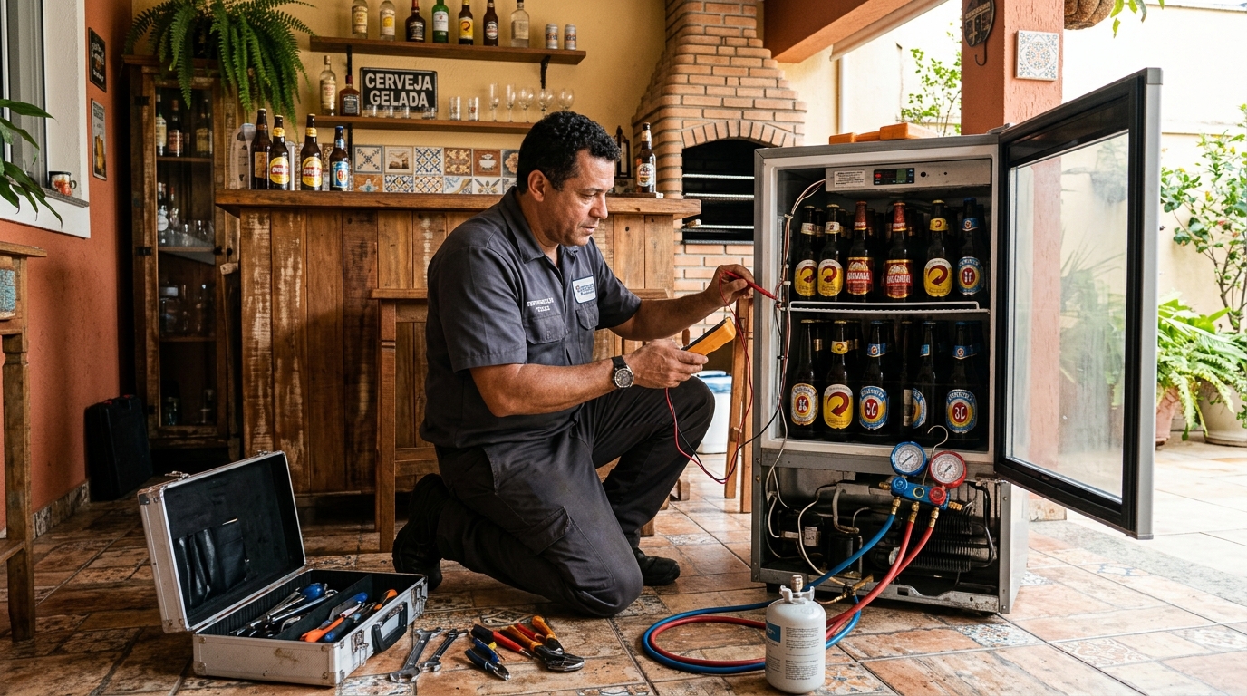Assistência para Cervejeira Comercial na Renascença, Santa Maria‑RS