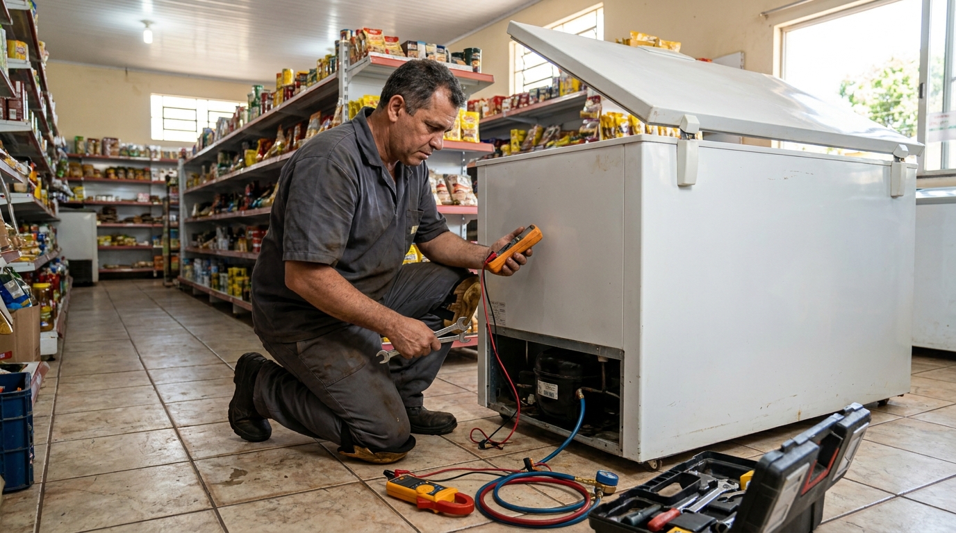 Manutenção em Motor Ventilador em Santo Antão, Santa Maria‑RS